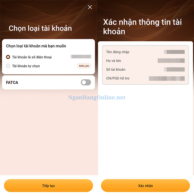 Mở tài khoản ngân hàng LPBank online trên ứng dụng Liên Việt 24h