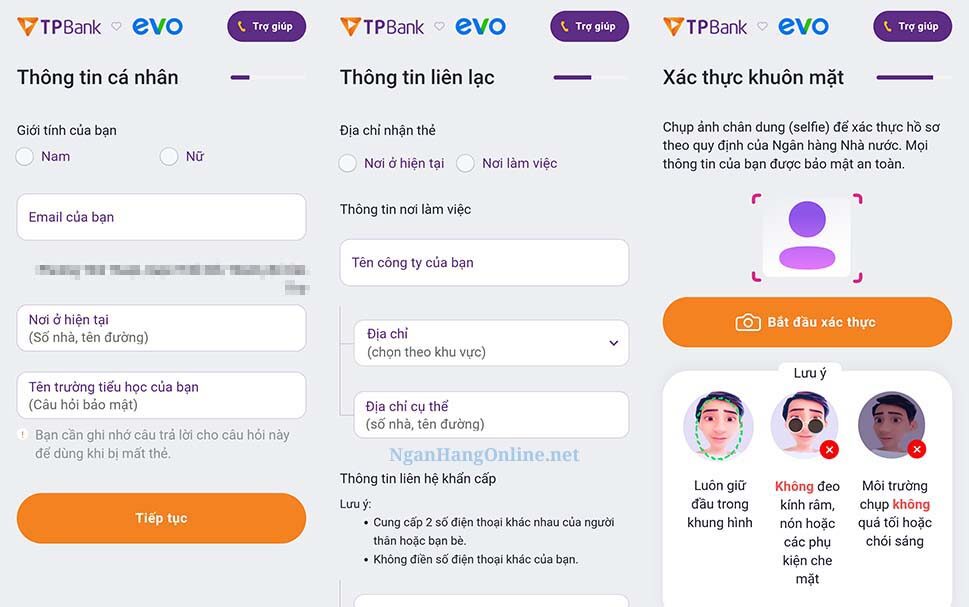 Mở thẻ tín dụng TPBank x EVO online tại nhà 100% – Không cần chứng minh thu nhập