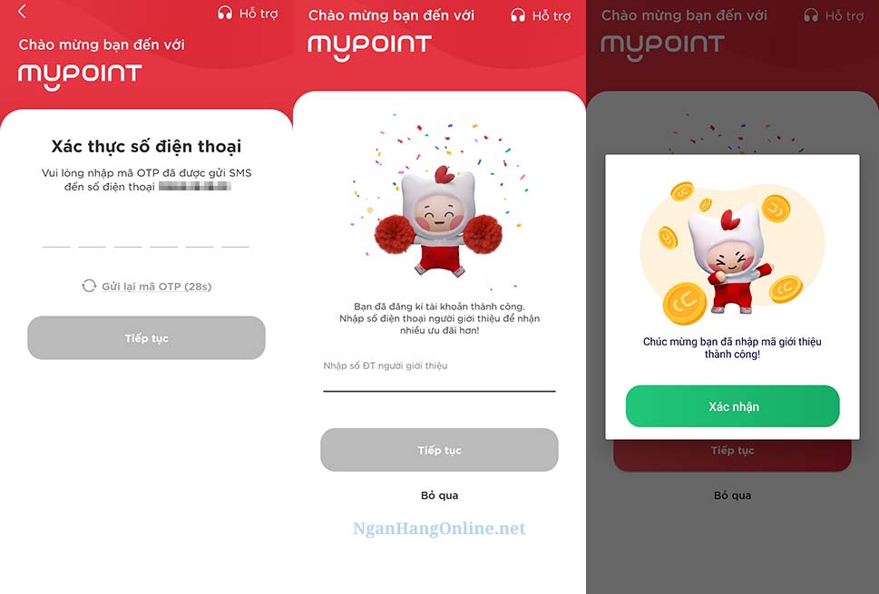 Mở tài khoản MyPoint nhận ngay 450k từ MobiFone