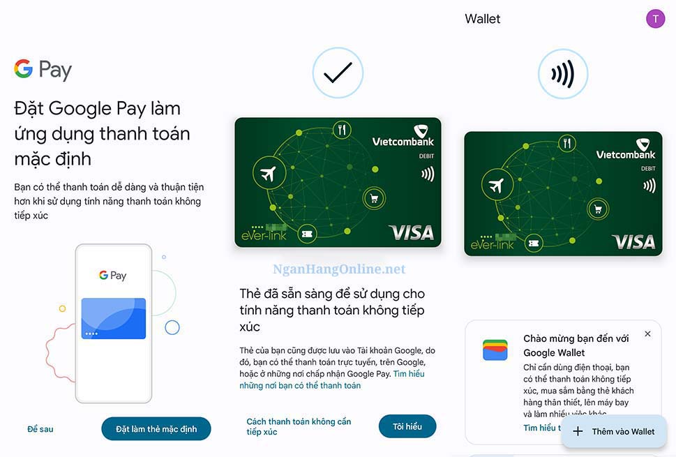 Hướng dẫn mở tài khoản Google Pay Google Wallet