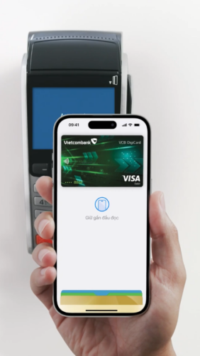 Hướng dẫn thêm thẻ tín dụng/ghi nợ Vietcombank vào Apple Pay và cách sử dụng