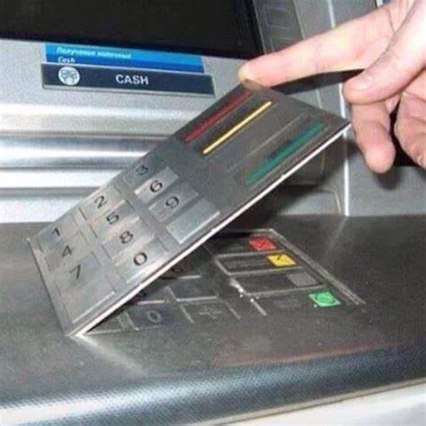 ATM Skimming, bàn phím giả